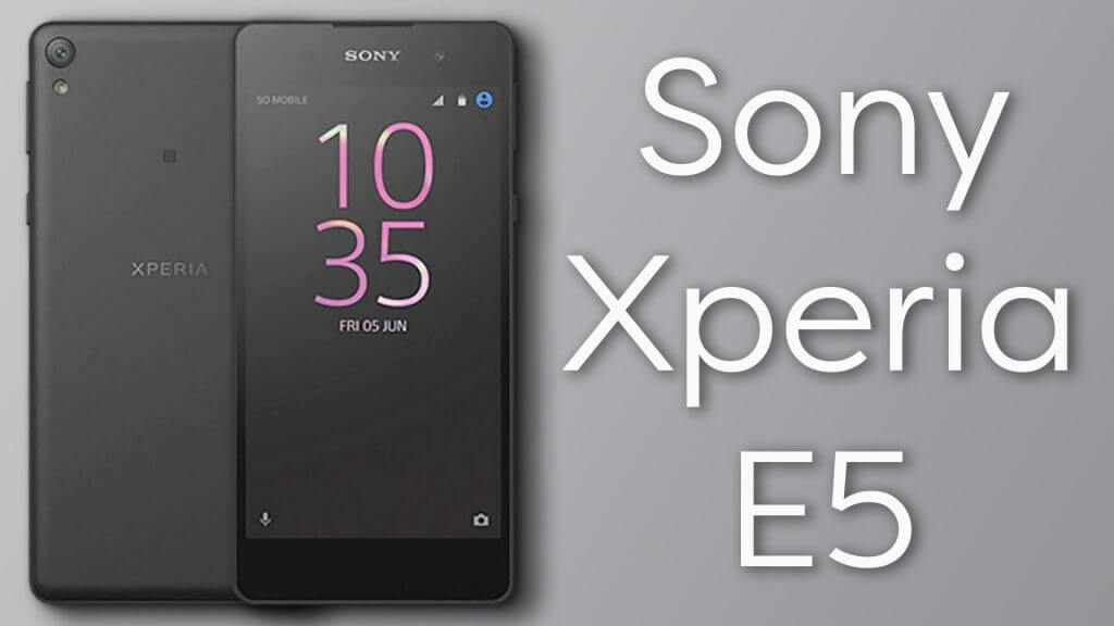 Sony Xperia E5